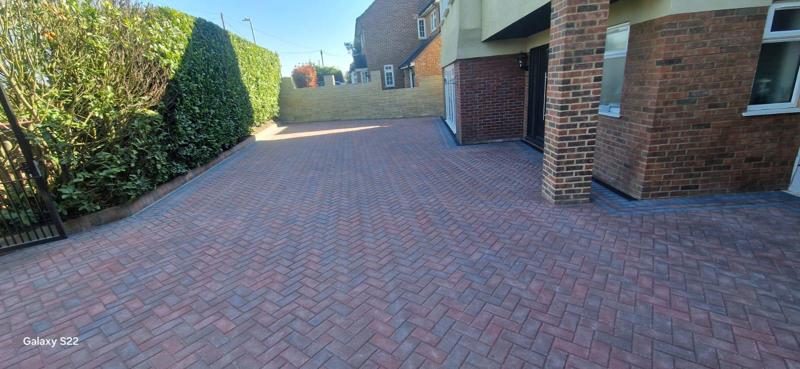 block paved driveway south darenth 7