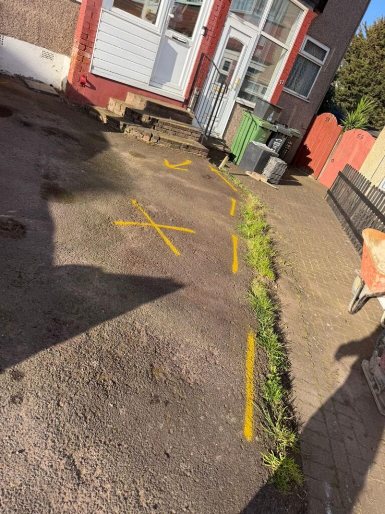double block paved driveway dartford 9